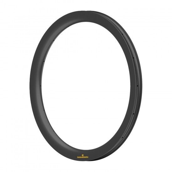 [Ultralight] 400g 700C 47x40mm Carbon Tubeless Gravel / CX / MTB / Beach Racer Wheels Rim